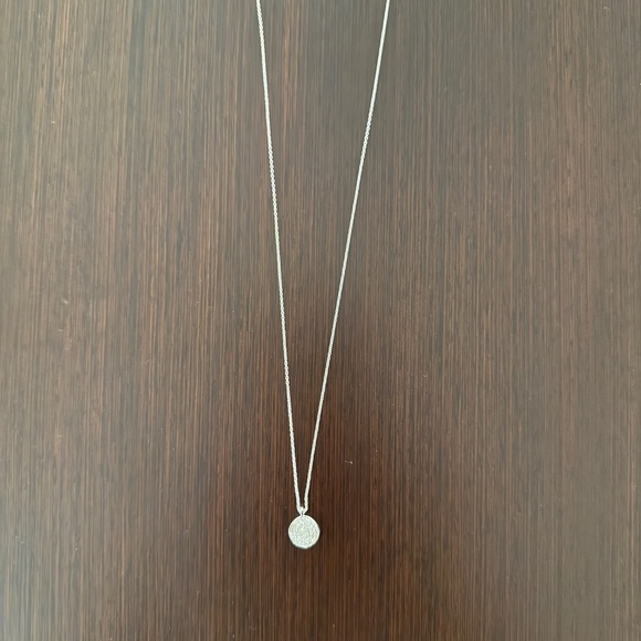 New Ippolita Small Flower Pendant Necklace in Sterling Silver with Diamonds - Picture 2 of 7